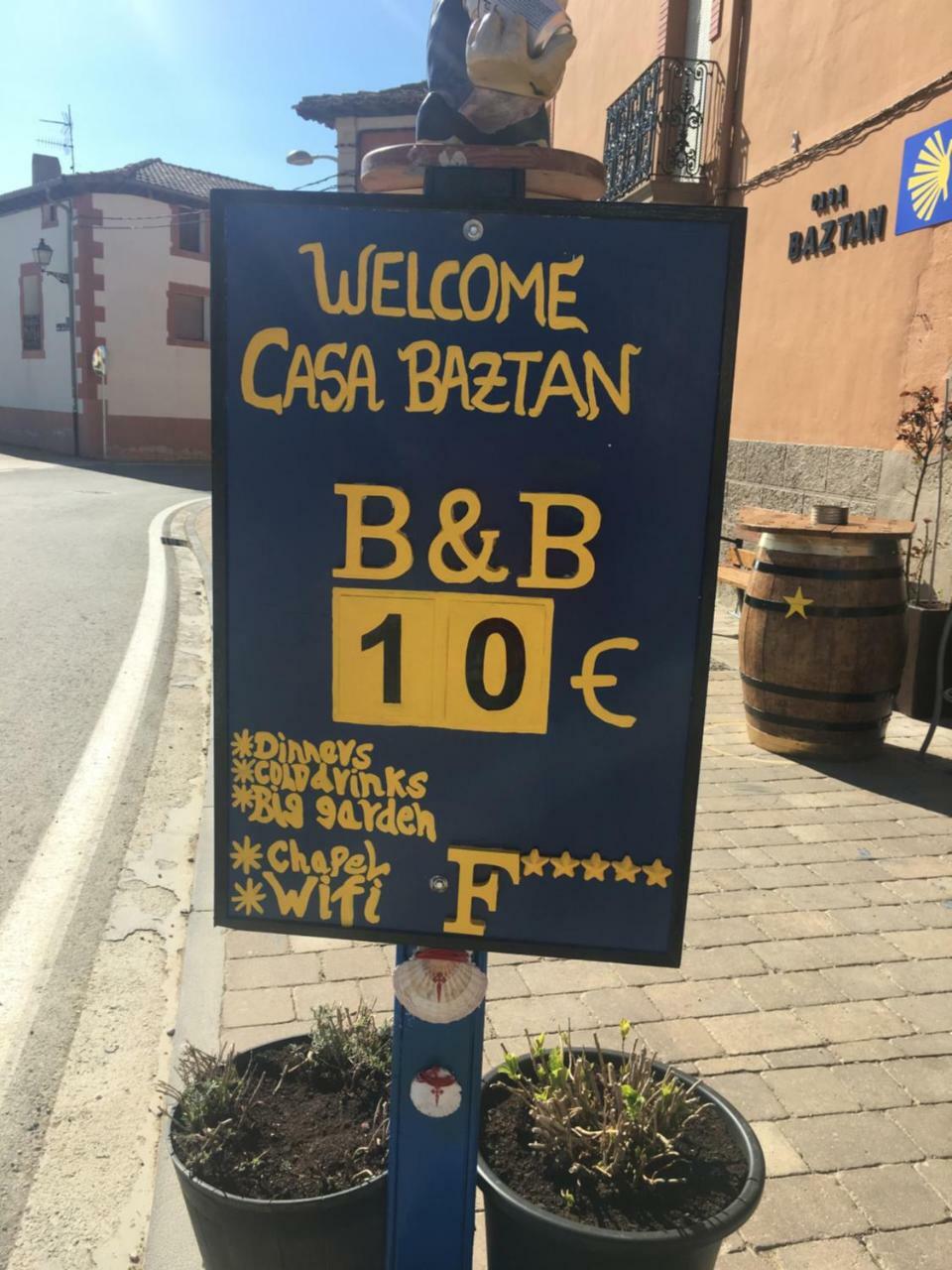 Albergue Casa Baztan Утерга Экстерьер фото